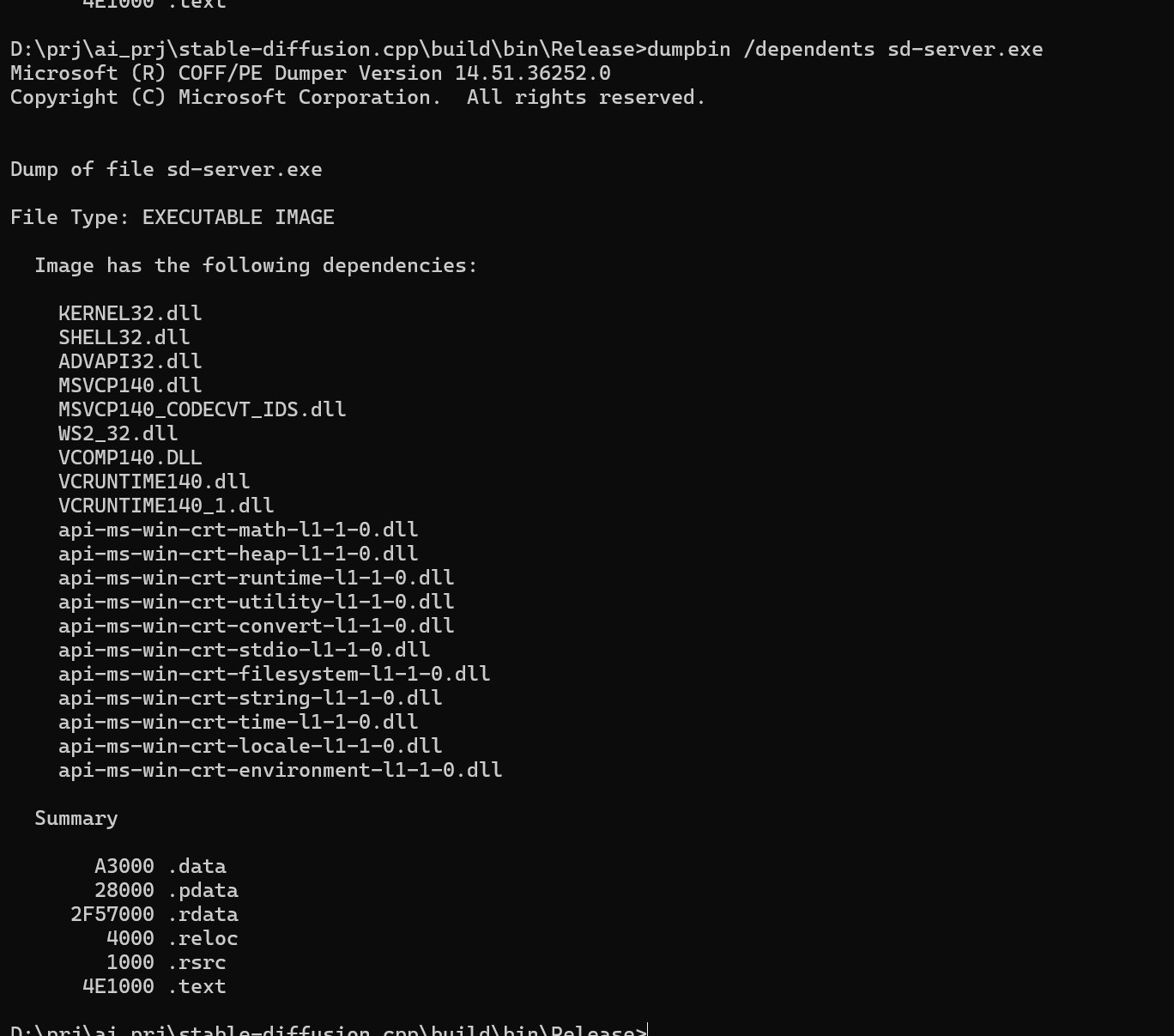 AI生成图片 纯C++ stable-diffusion.cpp 在Windows上的完整编译运行实录